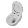 Унитаз подвесной BelBagno Amanda BB051CH-TOR-FC/BB051SC безободковый, сиденье микролифт фото 3