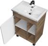 Мебель для ванной 1MarKa Nuvo 70Н напольная, дуб сонома фото 3