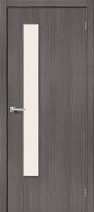 Межкомнатная дверь Bravo 153-1574 Браво-9 Grey Melinga 200x40