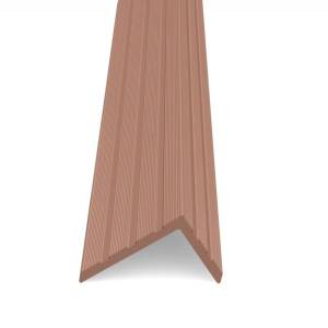 Уголок Lecole ДПК декоративный Wide Какао 3000x60x40