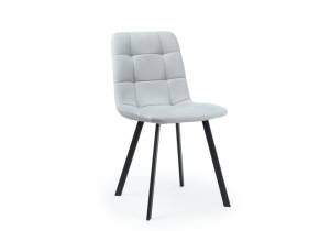 Стул на металлокаркасе Notta Чилли 631624 светло-серый / черный