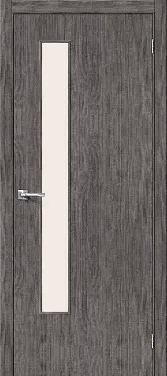 Межкомнатная дверь Bravo 153-1574 Браво-9 Grey Melinga 200x40