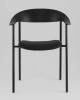 Стул Stool Group Eila PC018-C black с подушкой, черный фото 3