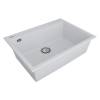 Мойка кухонная Paulmark Decoration 69 PM936950-WH Белый, 69x50 фото 2