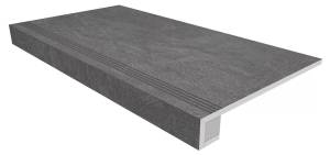 Ступень Ametis by Estima Spectrum 39142 Set/Steptrade/SR06_NS/33x120/Riser/SR06_NS/14,5x120 33x120 неполированная с бортиком + Подступенок 14.5x120