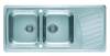 Мойка кухонная Alveus Elegant 70 1009386 Sat-90 с сифоном, 111x51