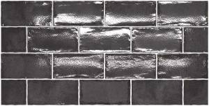 Керамическая плитка Equipe Altea 27615 Black 7.5x15