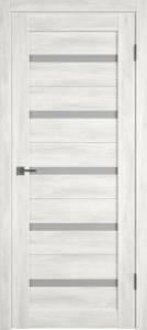 Межкомнатная дверь Владимирская Фабрика Дверей Atum 7 Nord Vellum стекло White Cloud 700x2000