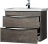 Тумба с раковиной Aquanet Эвора 80 дуб антик фото 10