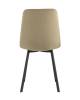 Набор из 4 стульев Stool Group Chilly OS-2011-V seat 1009-4 DUAL X4 бежевый, рогожка фото 5
