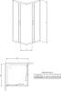 Душевой уголок Radaway Premium Plus D 90x100x190 прозрачное стекло фото 11