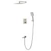 Душевой комплект Wonzon & Woghand WW-88929003-BN никель, встраиваемый, с термостатом