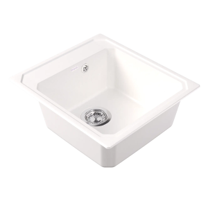 Мойка кухонная Dr.gans Кардинал 450 29.030.B0450.401 белый, 45x50