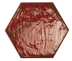 Керамогранит Prissmacer Rain Bordeaux Hex 19.8x22.8x1