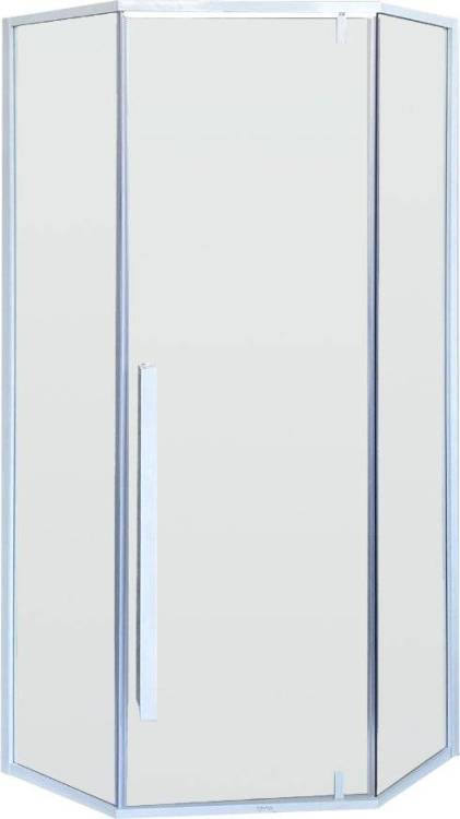 Душевой уголок Cerutti Spa C3AW 90x90, профиль белый