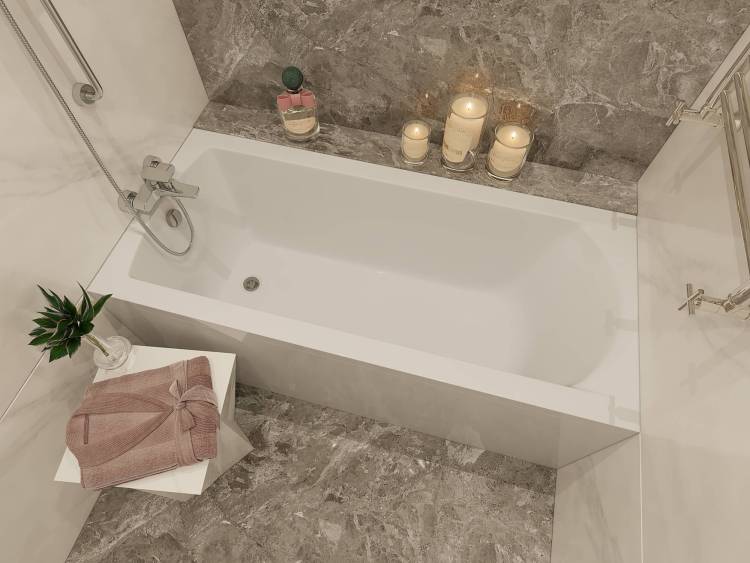 Акриловая ванна Vayer Milana 155x70