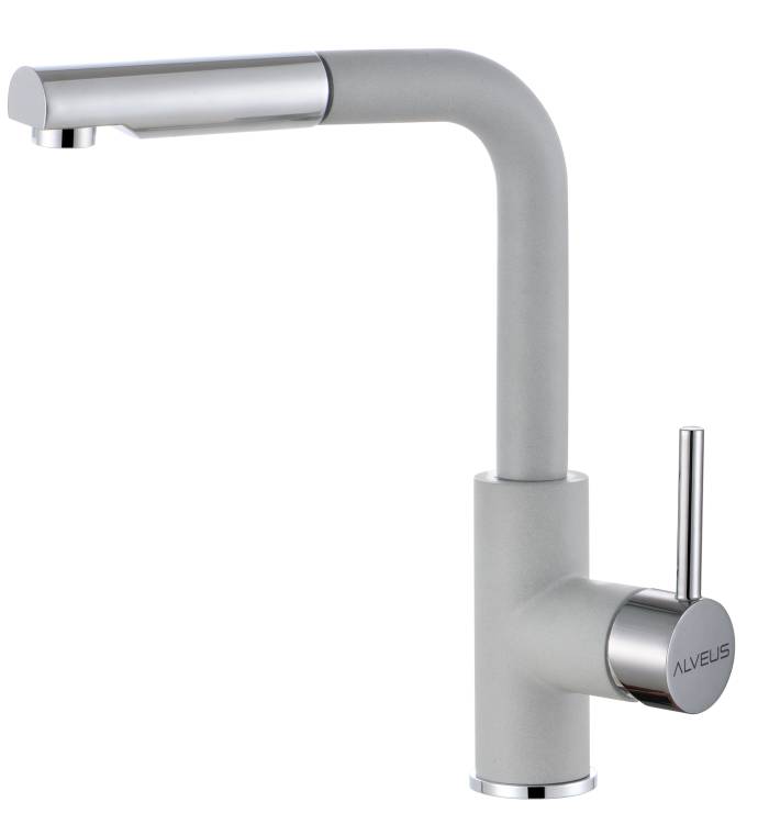 Смеситель для кухни Alveus Siros 1129044 P G81 Concrete