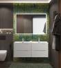 Тумба с раковиной BelBagno MARINO-CER-N 120 подвесная, Bianco Lucido фото 5