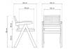 Стул Woodville Rattan 15918 wood фото 3
