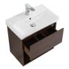 Тумба с раковиной Belbagno Neon NEON-500-1C-SO-RS 47.2x34.6x55 Rovere Scuro подвесная с одним выкатным ящиком, с доводчиками фото 4