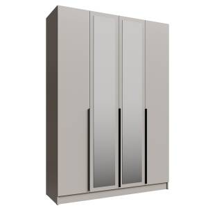 Шкаф ТЭКС Мадрид 1.6 00-00185328 кашемир распашной с зеркалом