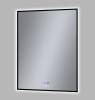 Зеркало Grossman Pragma-норма Black 1860802 600x800x45 мм, LED с сенсорным выключателем и подогревом фото 2