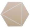 Керамогранит Dna Tiles Fancy 127017 Lines Cafe 20x23