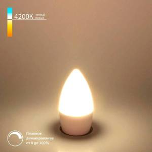 Светодиодная лампа диммируемая Elektrostandard BLE1448 7W 4200K E14 (C35)