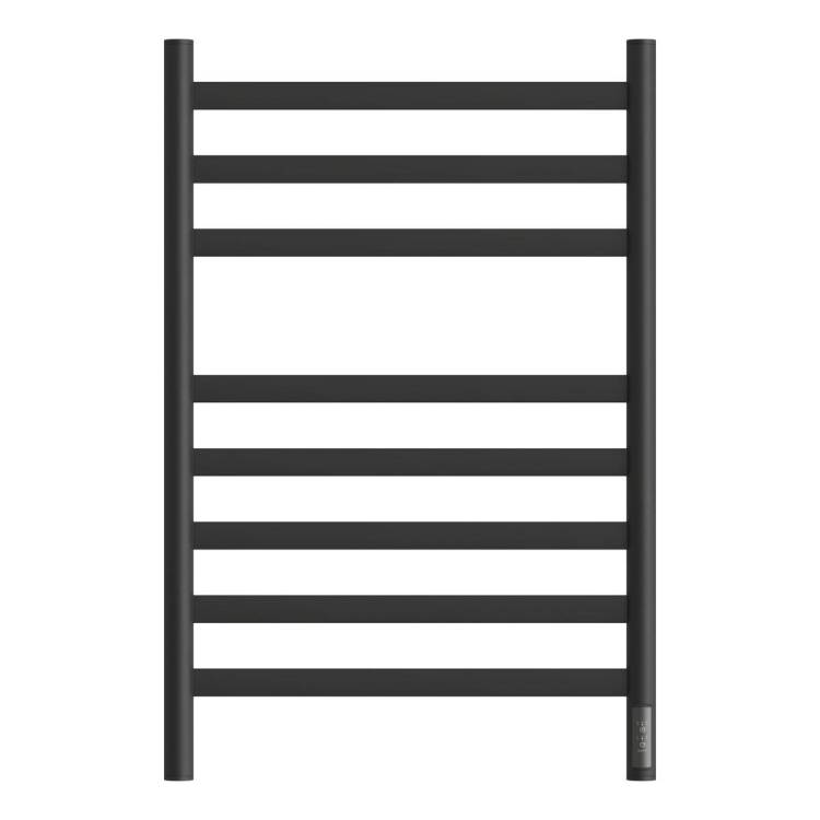 Полотенцесушитель электрический Apextermo Сфера SF00185BM черный матовый, 80x50
