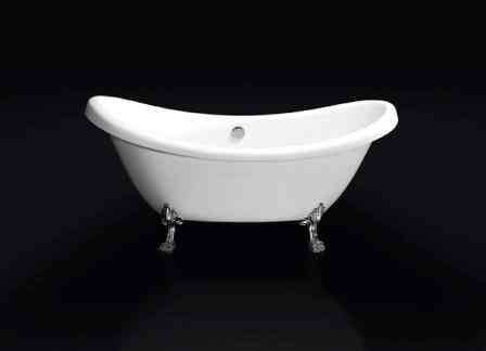 Акриловая ванна BelBagno BB05 белая, 182.5x75