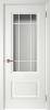 Межкомнатная дверь эмаль Текона СМАЛЬТА-46, остекленная, белый 700x2000