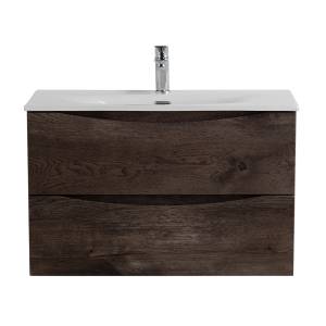 Тумба под раковину BelBagno MARINO-CER-MINI-800-2C-SO-RNG-P подвесная, Rovere Nature Grigio, 79.6x39