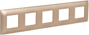 Рамка 5-постовая IEK Skandy SK-M52-K98 песочный