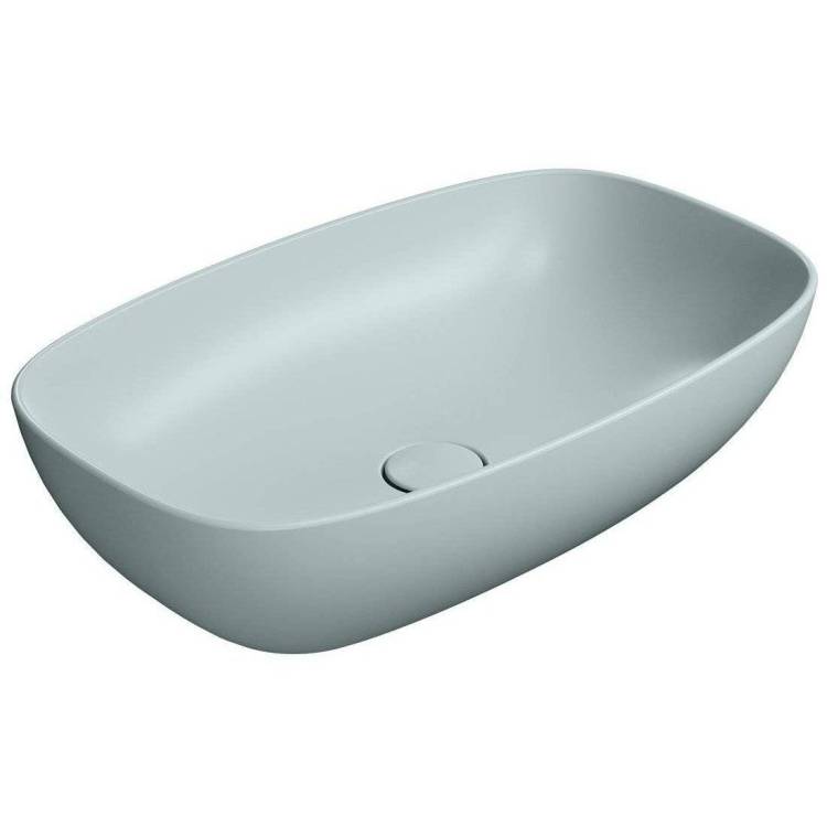 Раковина GSI Nubes 978315 60 см, голубая матовая