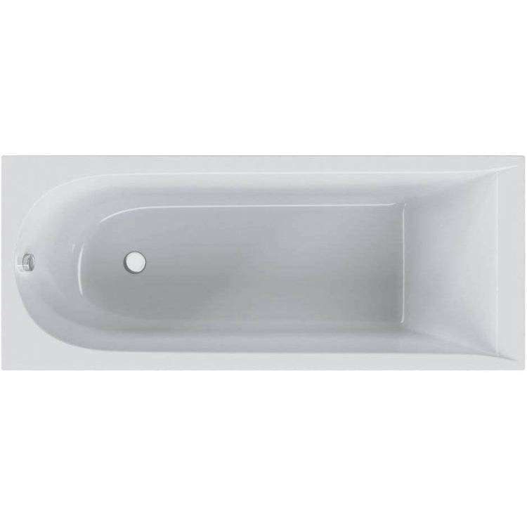 Акриловая ванна Am.Pm Spirit V2.0 180x80 с каркасом, со шторкой