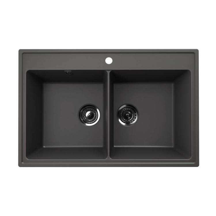 Кухонная мойка Ulgran Quartz Ruma 780-09 мокрый асфальт