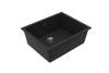 Мойка кухонная Alveus Granital Omni 30 1150056 Deep Black-G90 с сифоном, 55x45 фото 2