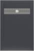 Поддон для душа Allen Brau Infinity с накладкой на сифон, антрацит, 1200х900
