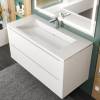 Раковина Uperwood Infinity 45383433000 белая глянцевая, 100x45 фото 4