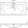 Мебель для ванной Cezares Molveno 100 beton фото 7