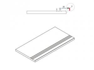 Бортик Italon Дистрикт X2 620090000269 Эмеральд грип 30x60