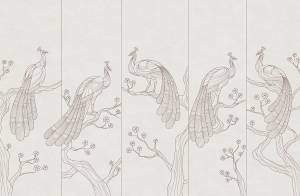 Фреска Ortograf Artline 34580 Linear peacocks Сахара FS