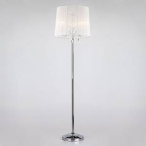 Торшер Eurosvet Allata 2045/3F хром/белый торшер