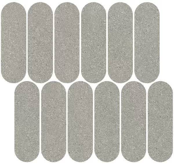 Декор Kerama Marazzi Джиминьяно ID144 наборный серый матовый 30x32