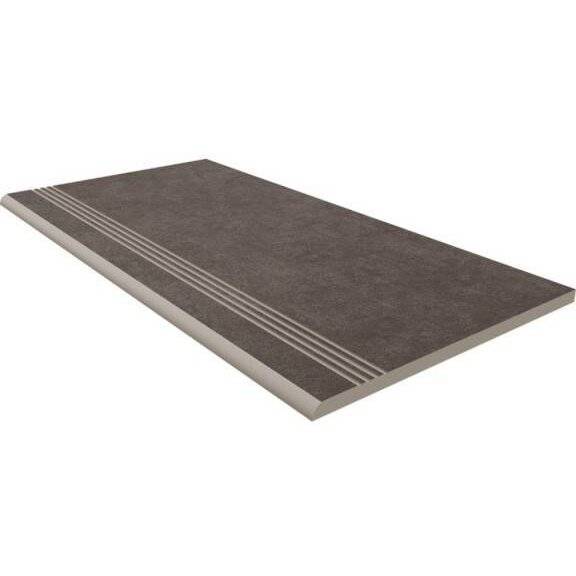 Ступень Estima Cave 70150 Steptrade/CA05_NS/30x60x10 Anthracite неполированный с насечками 30x60