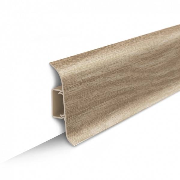 Плинтус Ideal Классик 70 203 Дуб Беленый 2200x70x22