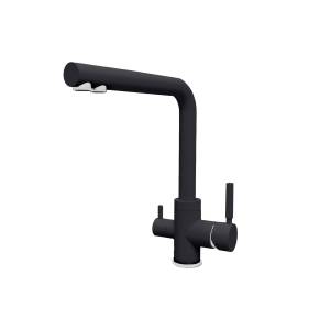 Смеситель для кухни Florentina Альдо 333.40H.2123.302 антрацит