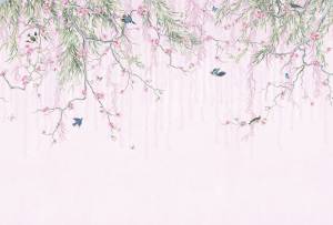 Бесшовные Eco обои Ortograf Chinoiserie 33935 Spring music Гладь ОЕ-Р2