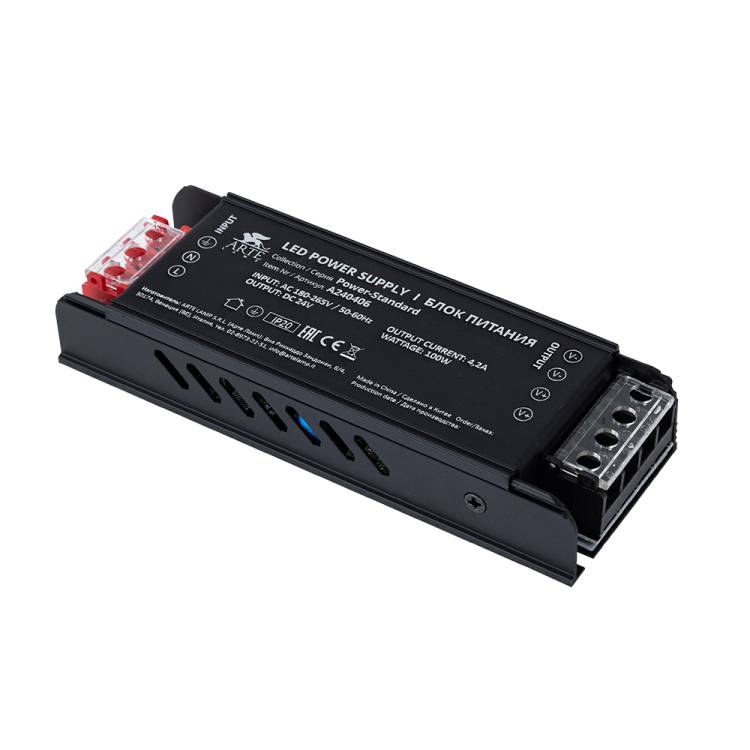 Блок питания 24V 100W 4.2А Arte Lamp Standart A240406N