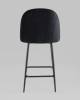 Стул полубарный Stool Group Логан SN LV-121-H75-01P-01 черный фото 5